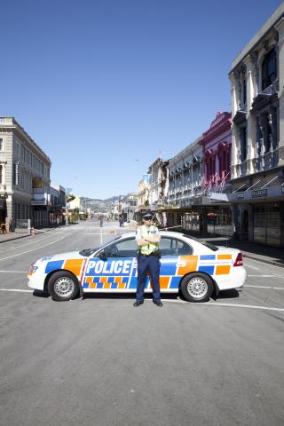 NZ Police involved in Christchurch earthquake